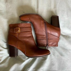 Cole Haan “Rhinecliff” ankle zip bootie